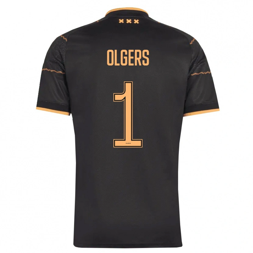 Danxen Heren Guus Olgers #1 Zwart Oranje Uitshirt Uittenue 2026/27 T-Shirt België