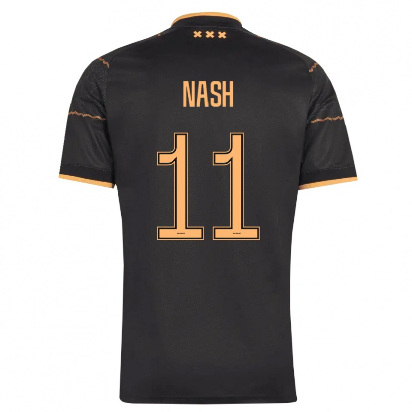 Danxen Heren Pharell Nash #11 Zwart Oranje Uitshirt Uittenue 2026/27 T-Shirt België