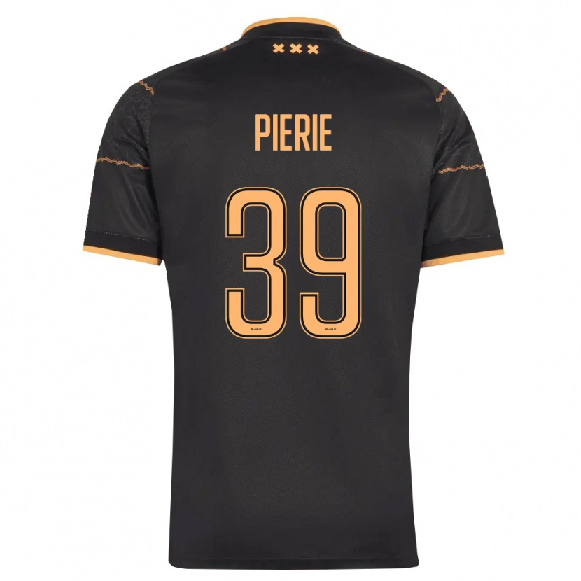 Danxen Heren Kik Pierie #39 Zwart Oranje Uitshirt Uittenue 2026/27 T-Shirt België