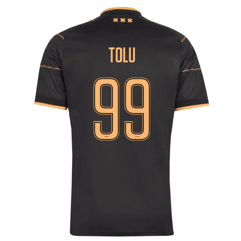 Danxen Heren Tolu Arokodare #99 Zwart Oranje Uitshirt Uittenue 2026/27 T-Shirt België