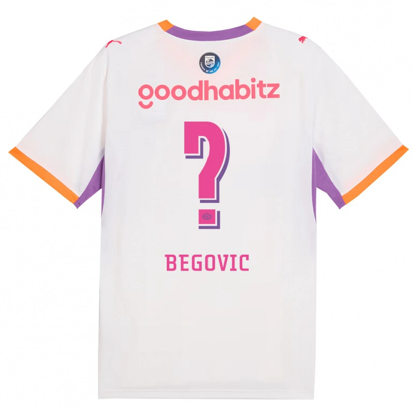 Danxen Heren Haris Begovic #0 Wit Paars Oranje Uitshirt Uittenue 2026/27 T-Shirt België