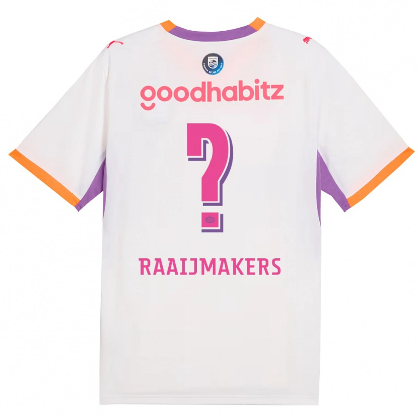 Danxen Heren Lars Raaijmakers #0 Wit Paars Oranje Uitshirt Uittenue 2026/27 T-Shirt België