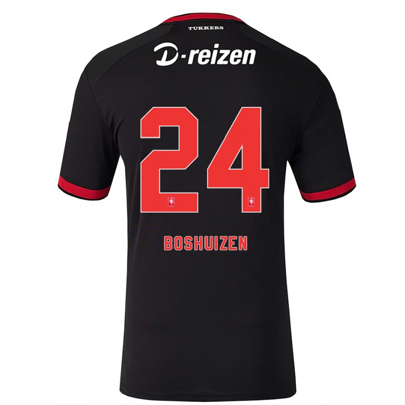 Danxen Heren Annouk Boshuizen #24 Rood Wit Zwart Uitshirt Uittenue 2026/27 T-Shirt België