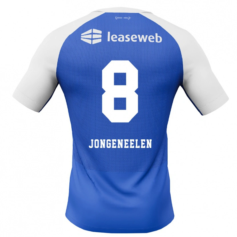 Danxen Heren Cas Jongeneelen #8 Hemelsblauw Rood Wit Uitshirt Uittenue 2026/27 T-Shirt België