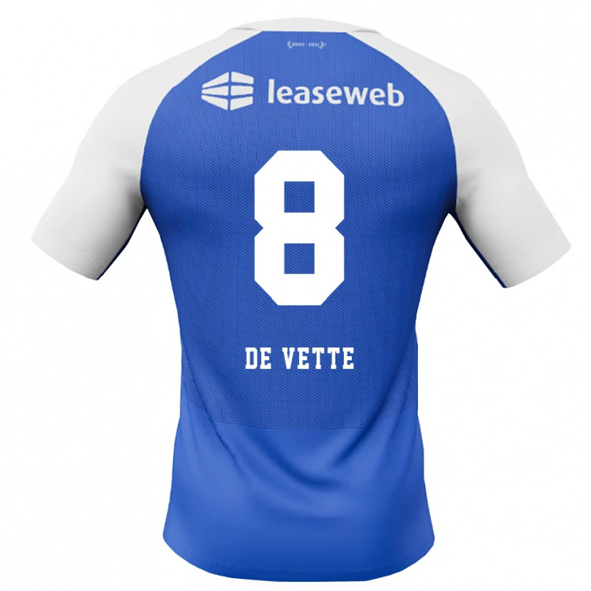 Danxen Heren Manique De Vette #8 Hemelsblauw Rood Wit Uitshirt Uittenue 2026/27 T-Shirt België
