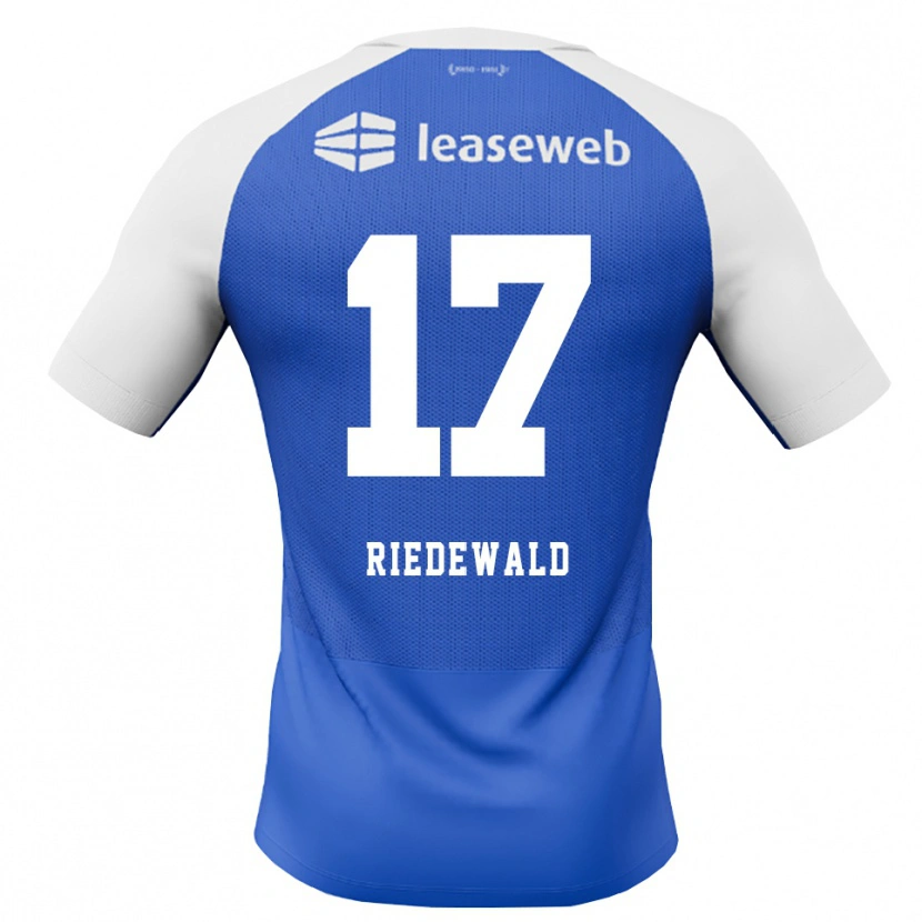 Danxen Heren Kenzo Riedewald #17 Hemelsblauw Rood Wit Uitshirt Uittenue 2026/27 T-Shirt België
