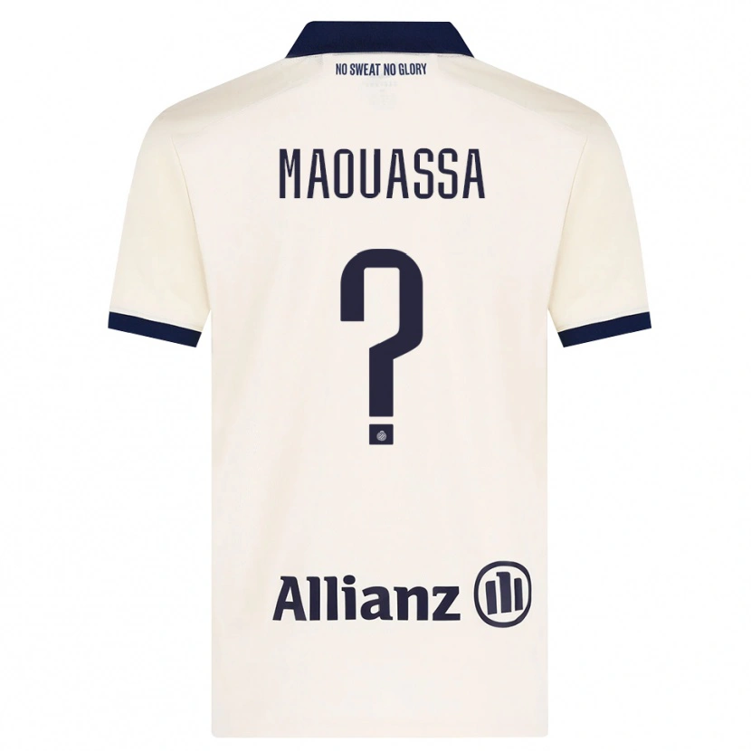 Danxen Heren Faitout Maouassa #0 Beige Zwart Uitshirt Uittenue 2026/27 T-Shirt België