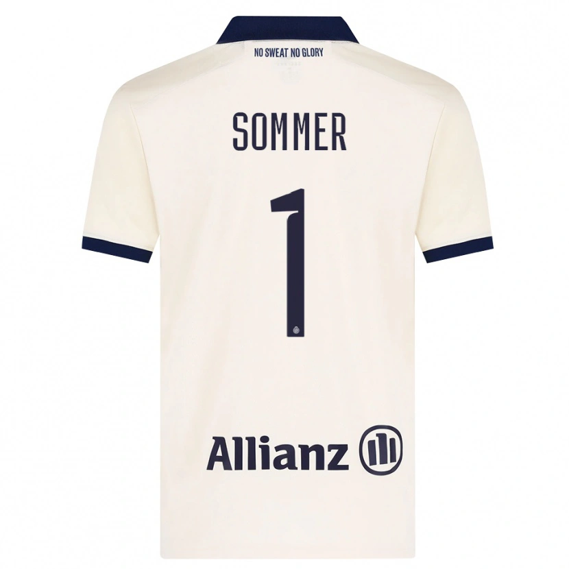 Danxen Heren Yann Sommer #1 Beige Zwart Uitshirt Uittenue 2026/27 T-Shirt België