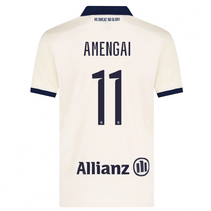 Danxen Heren Naïm Amengai #11 Beige Zwart Uitshirt Uittenue 2026/27 T-Shirt België