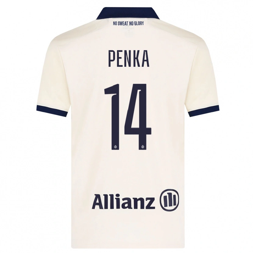 Danxen Heren Godfried Penka #14 Beige Zwart Uitshirt Uittenue 2026/27 T-Shirt België