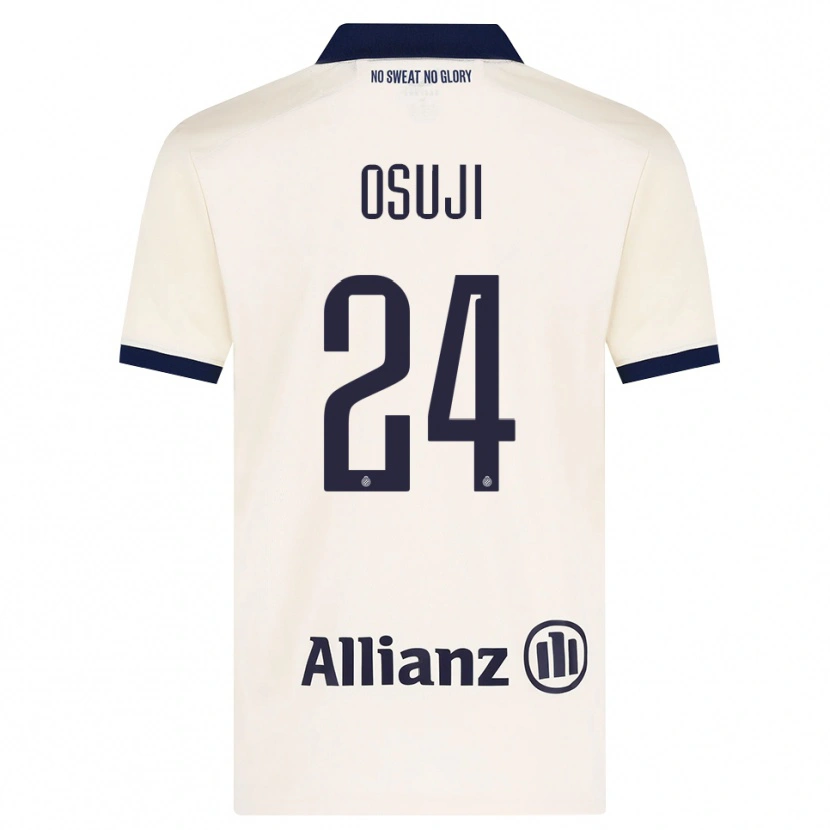 Danxen Heren Vince Osuji #24 Beige Zwart Uitshirt Uittenue 2026/27 T-Shirt België