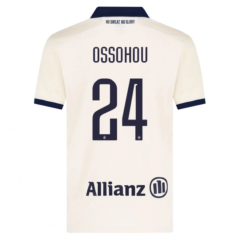 Danxen Heren Clever Ossohou #24 Beige Zwart Uitshirt Uittenue 2026/27 T-Shirt België