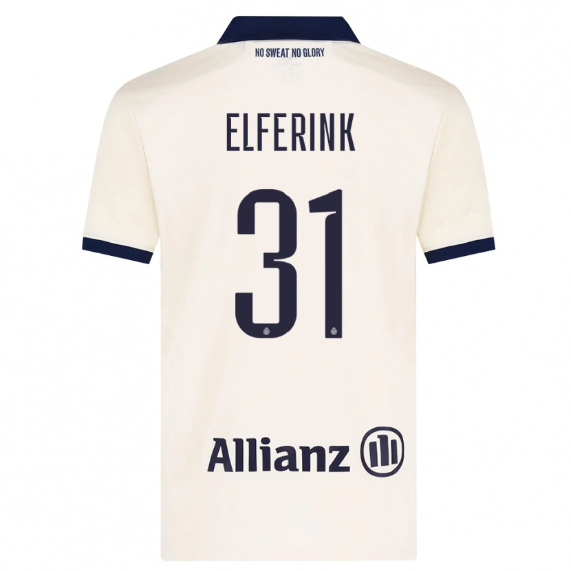 Danxen Heren Marie Elferink #31 Beige Zwart Uitshirt Uittenue 2026/27 T-Shirt België