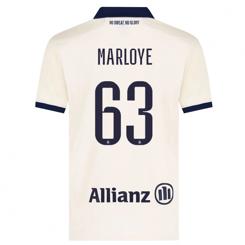 Danxen Heren Sacha Marloye #63 Beige Zwart Uitshirt Uittenue 2026/27 T-Shirt België