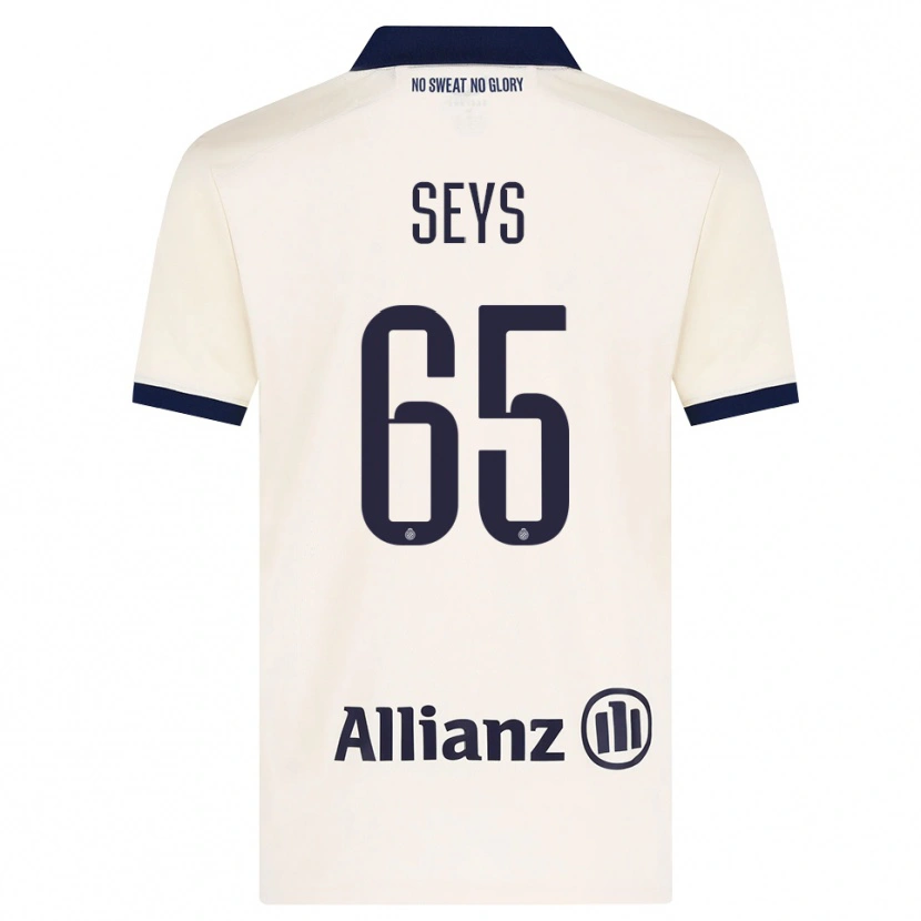 Danxen Heren Joaquin Seys #65 Beige Zwart Uitshirt Uittenue 2026/27 T-Shirt België