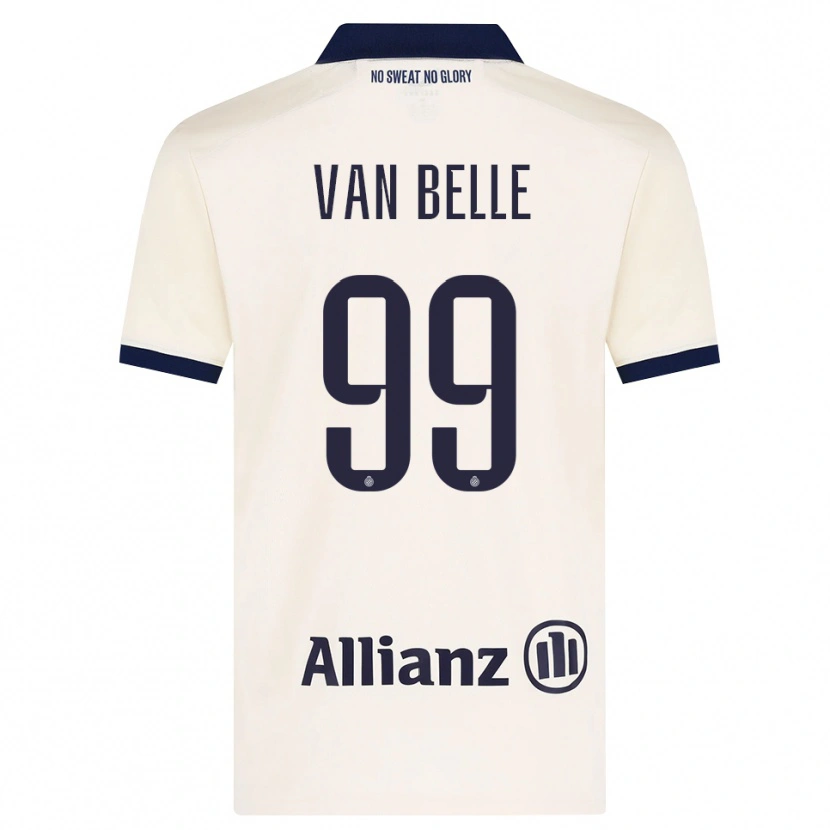 Danxen Heren Lyndsey Van Belle #99 Beige Zwart Uitshirt Uittenue 2026/27 T-Shirt België