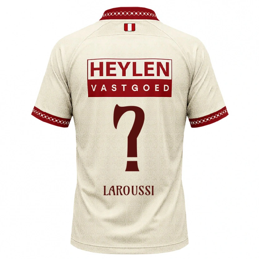 Danxen Heren Nizar Laroussi #0 Beige Rood Uitshirt Uittenue 2026/27 T-Shirt België