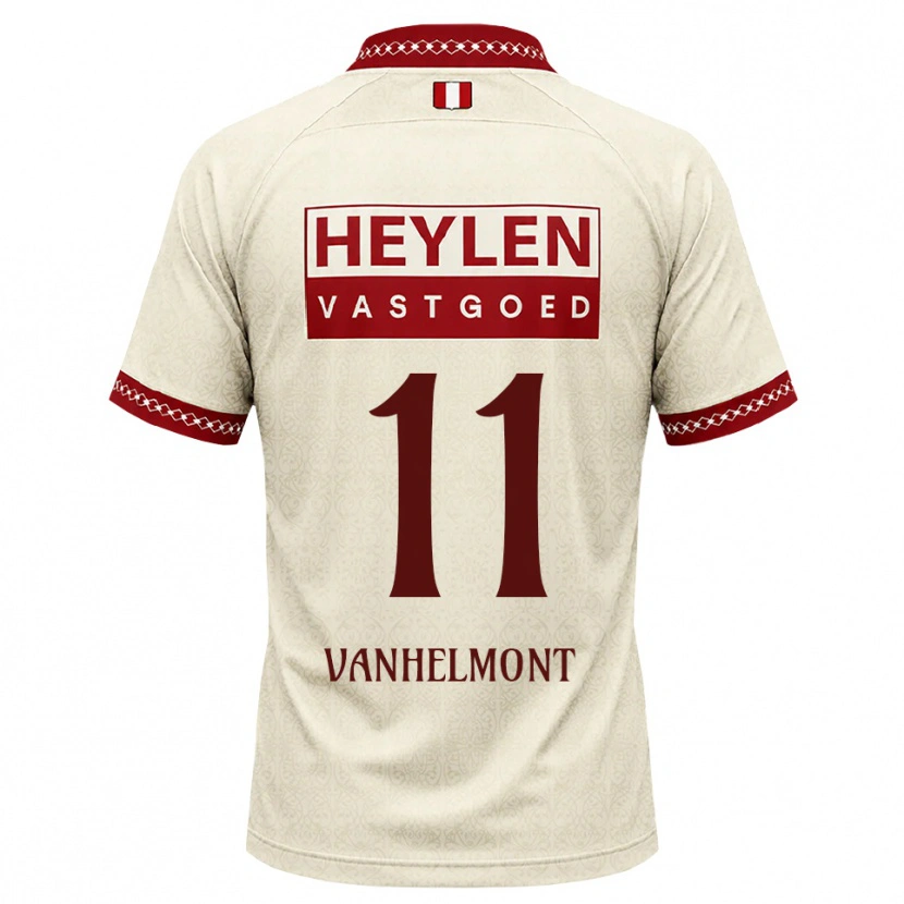 Danxen Heren Lennox Vanhelmont #11 Beige Rood Uitshirt Uittenue 2026/27 T-Shirt België