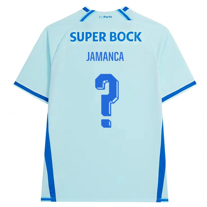 Danxen Heren Tcherno Jamanca #0 Licht Hemelsblauw Blauw Thuisshirt Derde Tenue 2026/27 T-Shirt België