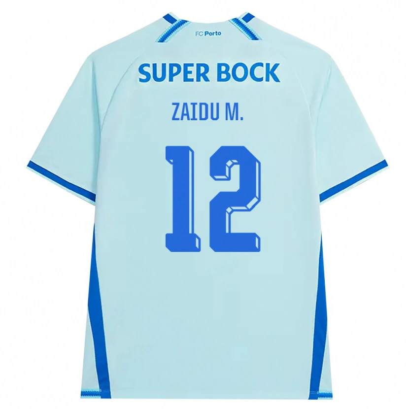 Danxen Heren Zaidu Sanusi #12 Licht Hemelsblauw Blauw Thuisshirt Derde Tenue 2026/27 T-Shirt België