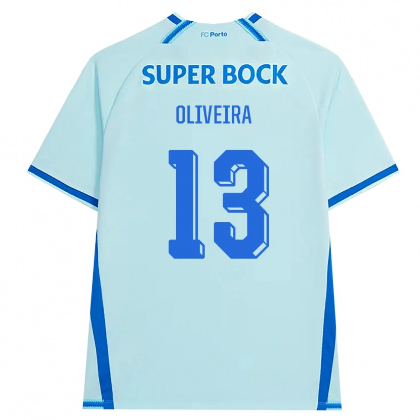 Danxen Heren Tomás Oliveira #13 Licht Hemelsblauw Blauw Thuisshirt Derde Tenue 2026/27 T-Shirt België
