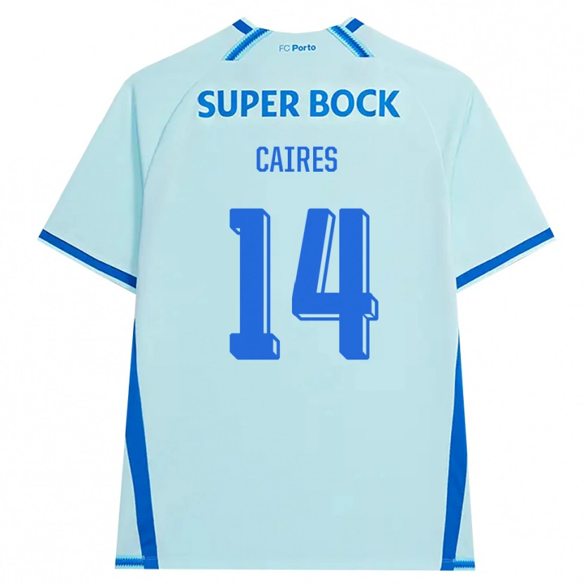 Danxen Heren Tiago Caires #14 Licht Hemelsblauw Blauw Thuisshirt Derde Tenue 2026/27 T-Shirt België