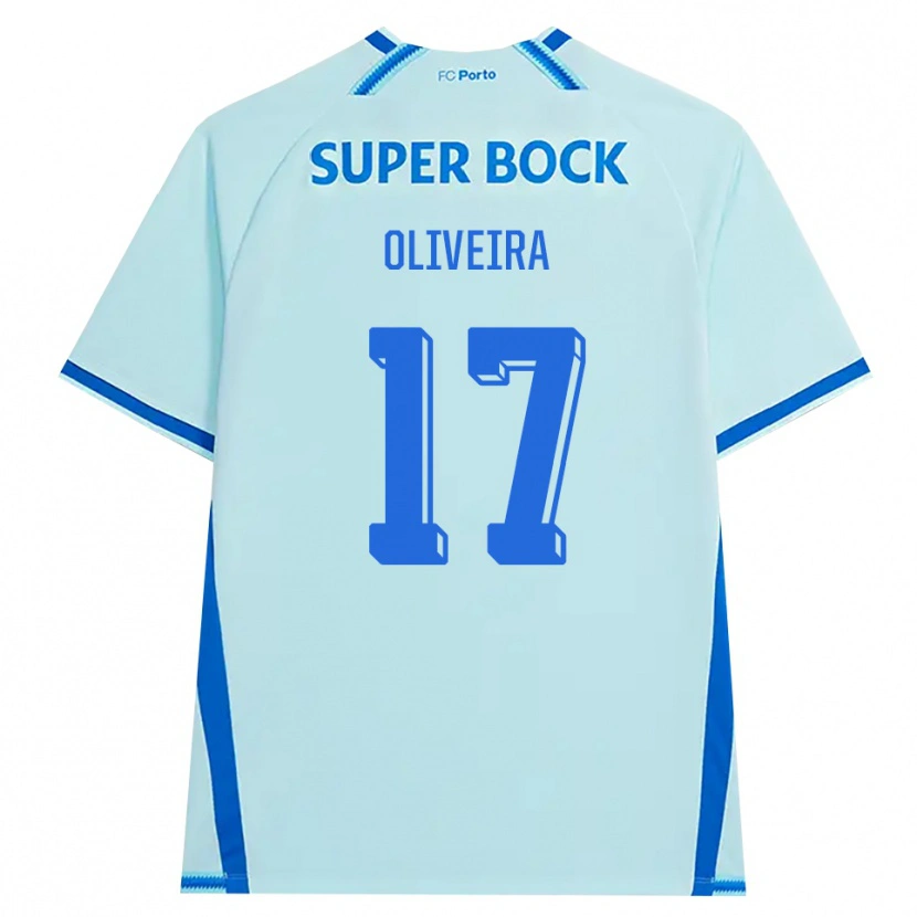 Danxen Heren Rodrigo Oliveira #17 Licht Hemelsblauw Blauw Thuisshirt Derde Tenue 2026/27 T-Shirt België