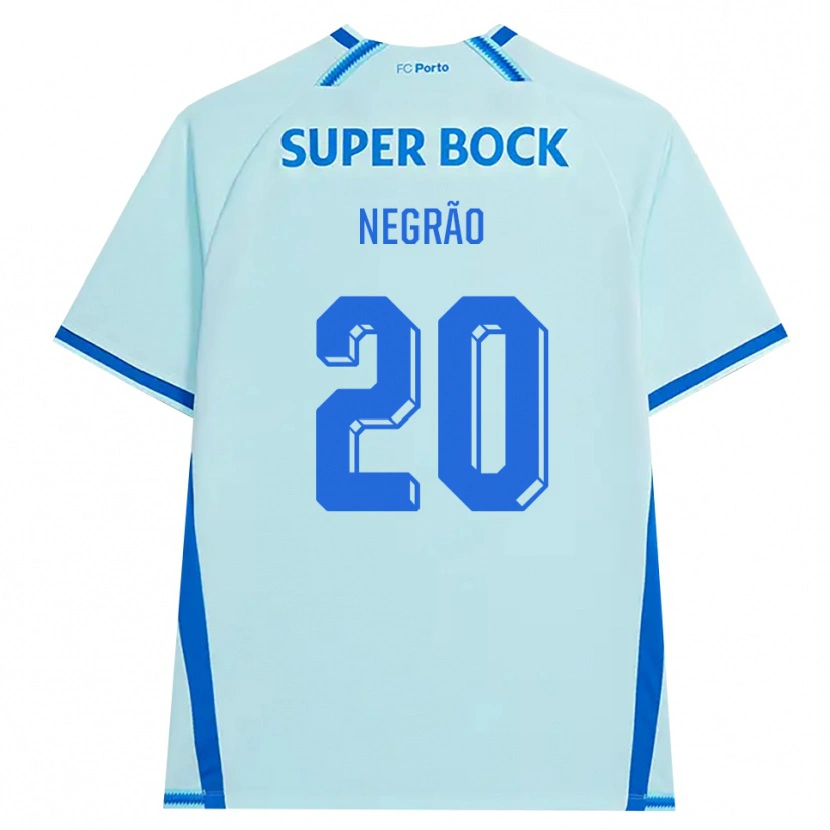 Danxen Heren Maria Negrão #20 Licht Hemelsblauw Blauw Thuisshirt Derde Tenue 2026/27 T-Shirt België