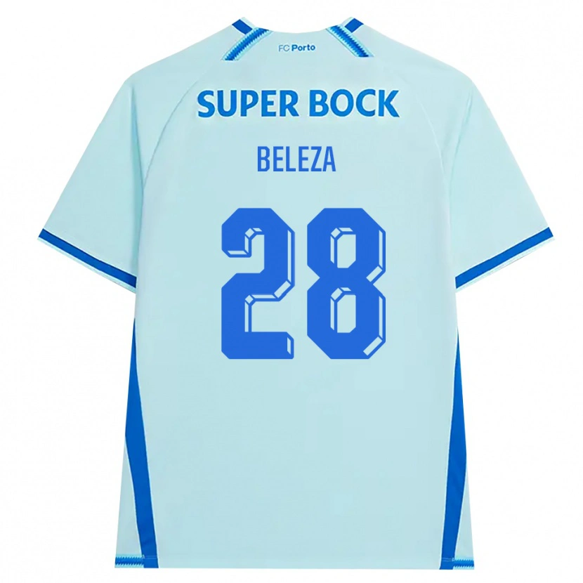 Danxen Heren Tatiana Beleza #28 Licht Hemelsblauw Blauw Thuisshirt Derde Tenue 2026/27 T-Shirt België