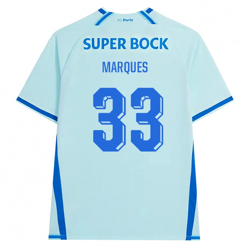 Danxen Heren Bárbara Marques #33 Licht Hemelsblauw Blauw Thuisshirt Derde Tenue 2026/27 T-Shirt België