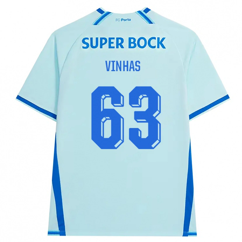 Danxen Heren David Vinhas #63 Licht Hemelsblauw Blauw Thuisshirt Derde Tenue 2026/27 T-Shirt België