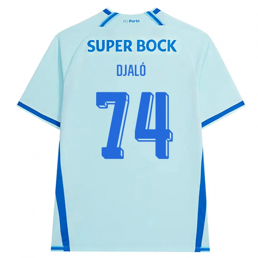 Danxen Heren Ussumane Djaló #74 Licht Hemelsblauw Blauw Thuisshirt Derde Tenue 2026/27 T-Shirt België