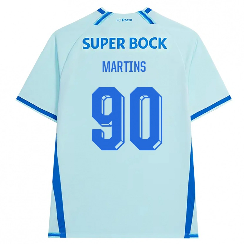 Danxen Heren Gil Martins #90 Licht Hemelsblauw Blauw Thuisshirt Derde Tenue 2026/27 T-Shirt België