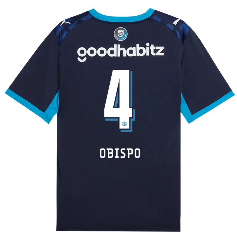 Danxen Heren Armando Obispo #4 Hemelsblauw Koninklijkblauw Thuisshirt Derde Tenue 2026/27 T-Shirt België