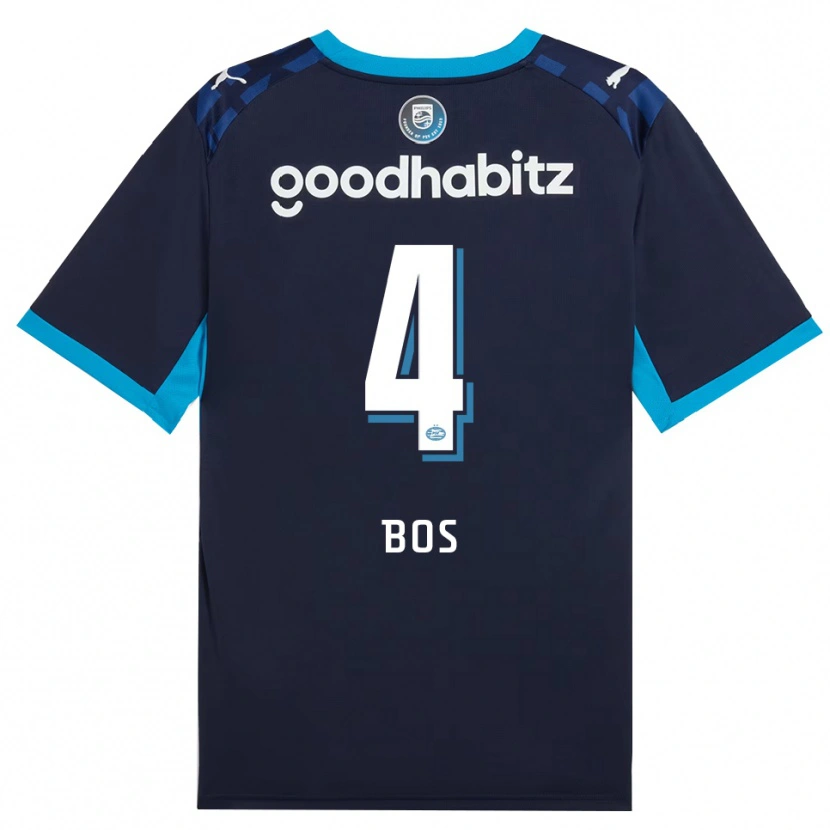 Danxen Heren Floris Bos #4 Hemelsblauw Koninklijkblauw Thuisshirt Derde Tenue 2026/27 T-Shirt België