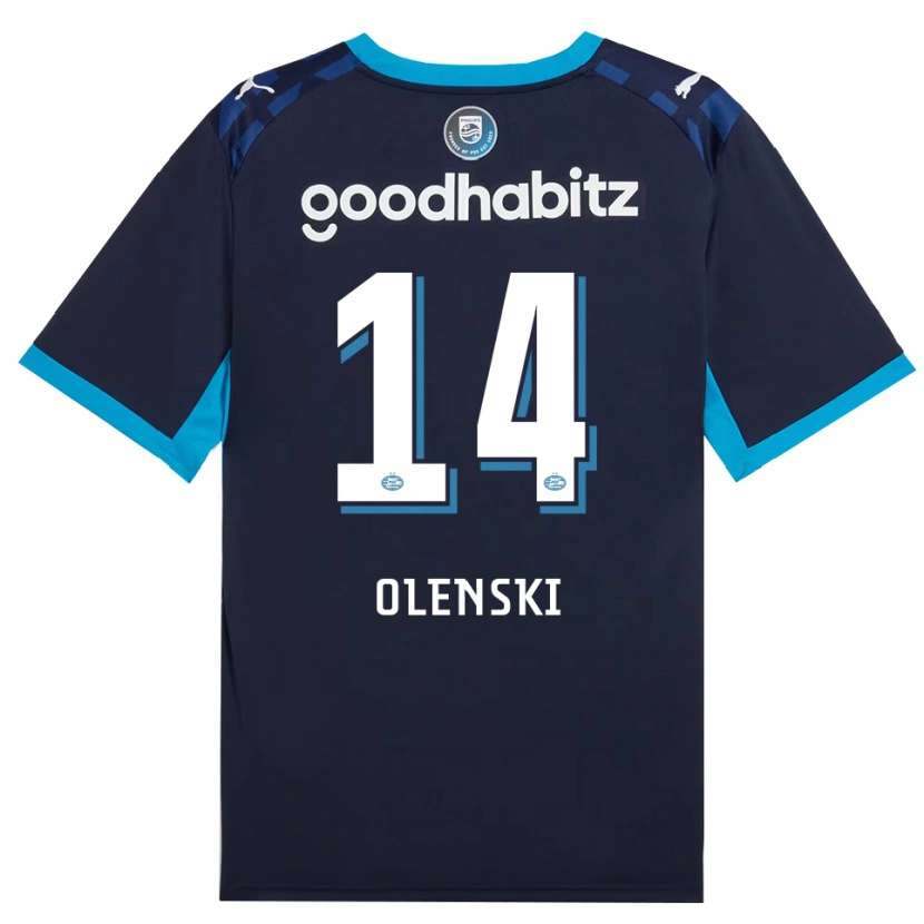 Danxen Heren Rayjen Olenski #14 Hemelsblauw Koninklijkblauw Thuisshirt Derde Tenue 2026/27 T-Shirt België