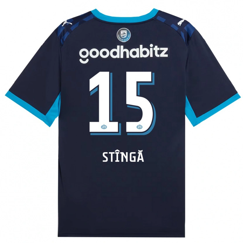 Danxen Heren Lucas Stîngă #15 Hemelsblauw Koninklijkblauw Thuisshirt Derde Tenue 2026/27 T-Shirt België