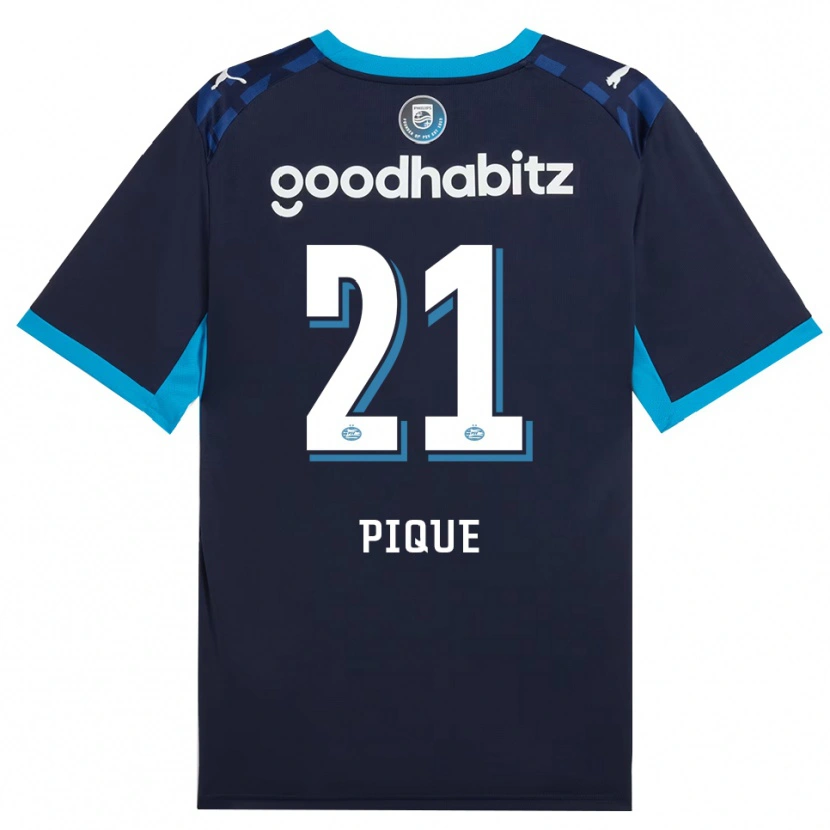 Danxen Heren Naomi Piqué #21 Hemelsblauw Koninklijkblauw Thuisshirt Derde Tenue 2026/27 T-Shirt België