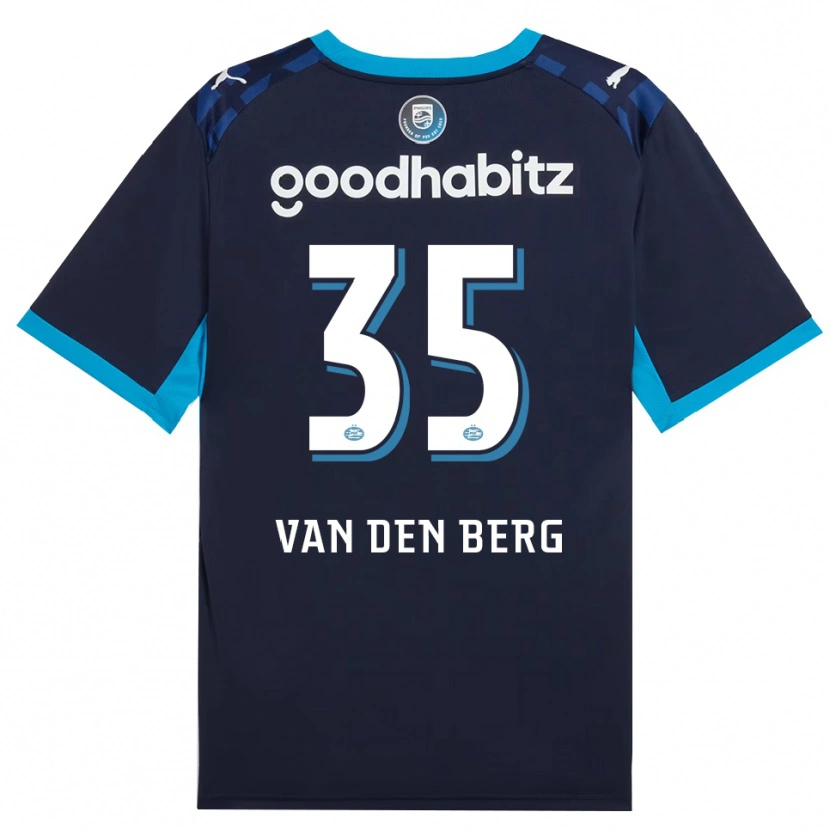 Danxen Heren Joël Van Den Berg #35 Hemelsblauw Koninklijkblauw Thuisshirt Derde Tenue 2026/27 T-Shirt België