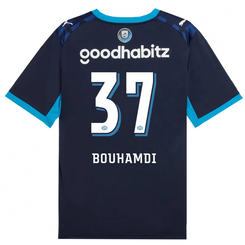 Danxen Heren Amir Bouhamdi #37 Hemelsblauw Koninklijkblauw Thuisshirt Derde Tenue 2026/27 T-Shirt België