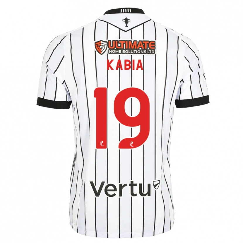 Danxen Heren Ismeal Kabia #19 Wit Zwart Rood Thuisshirt Thuistenue 2026/27 T-Shirt België