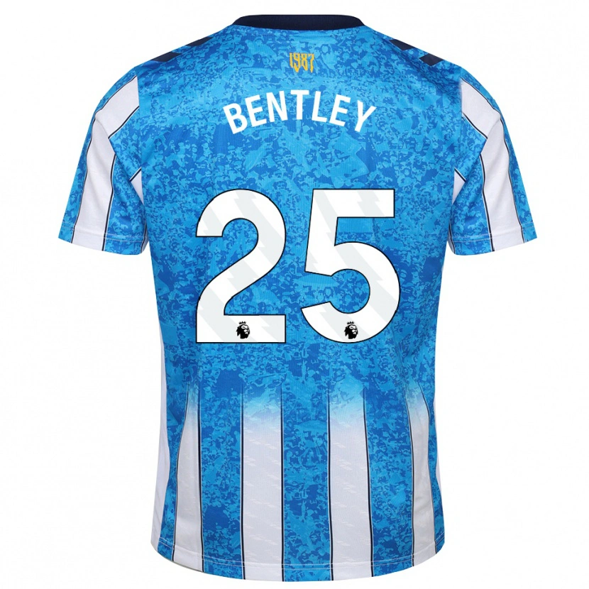 Danxen Heren Daniel Bentley #25 Wit Blauw Oranje Thuisshirt Thuistenue 2026/27 T-Shirt België
