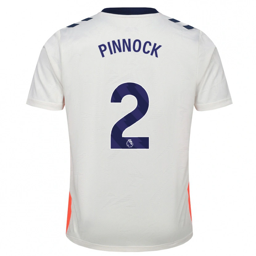 Danxen Heren Ethan Pinnock #2 Wit Oranje Koninklijk Blauw Uitshirt Uittenue 2026/27 T-Shirt België