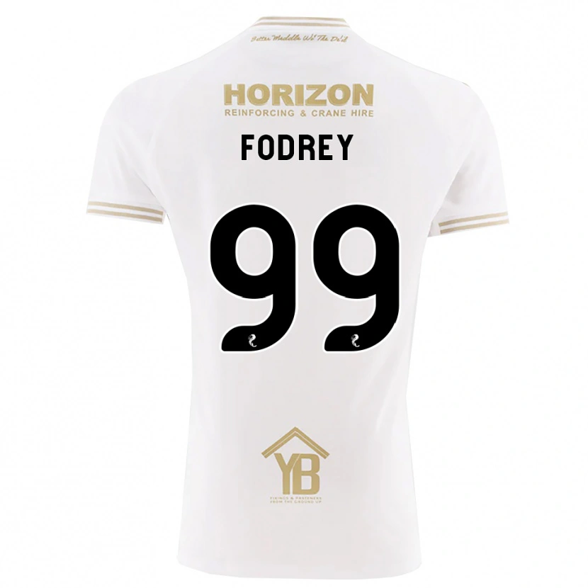 Danxen Dames Cj Fodrey #99 Tarwe Wit Uitshirt Uittenue 2026/27 T-Shirt België