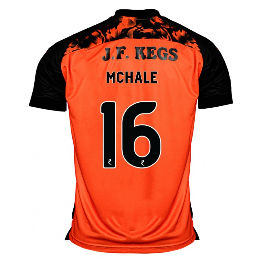 Danxen Dames Max Mchale #16 Oranje Zwart Wit Thuisshirt Thuistenue 2026/27 T-Shirt België