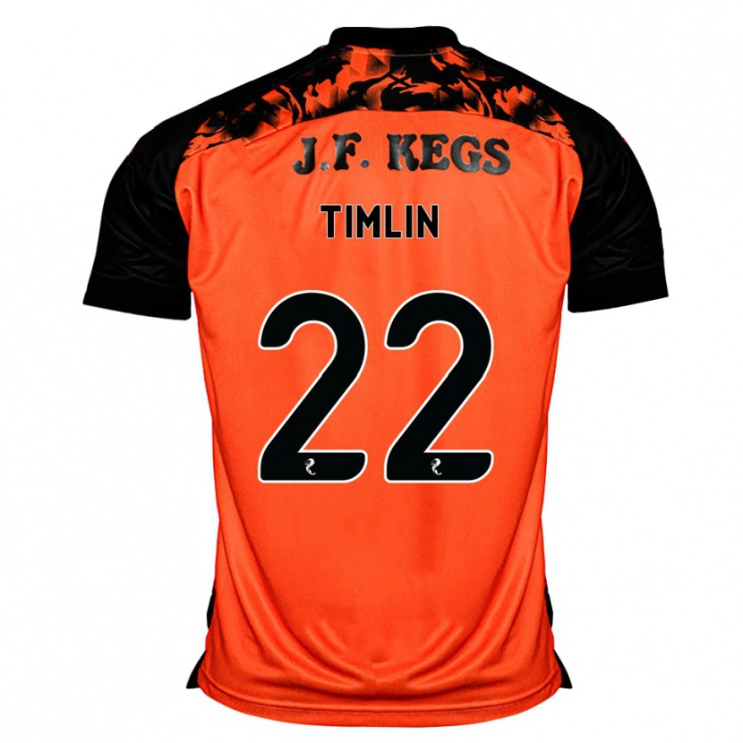 Danxen Dames Sophie Timlin #22 Oranje Zwart Wit Thuisshirt Thuistenue 2026/27 T-Shirt België