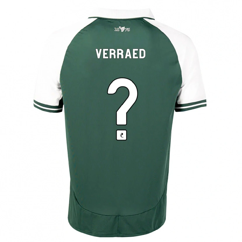 Danxen Dames Henry Verraed #0 Zeegroen Wit Thuisshirt Thuistenue 2026/27 T-Shirt België