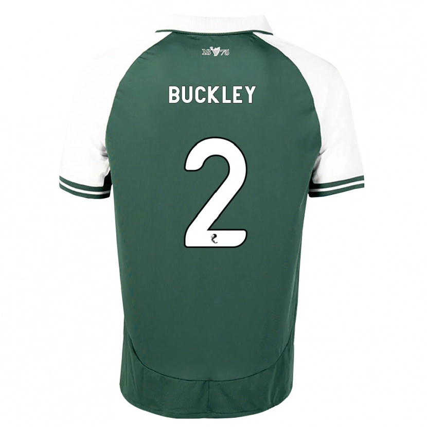 Danxen Dames Adam Buckley #2 Zeegroen Wit Thuisshirt Thuistenue 2026/27 T-Shirt België