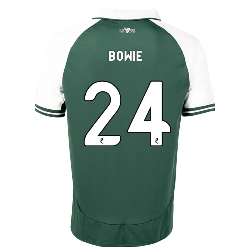 Danxen Dames Tegan Bowie #24 Zeegroen Wit Thuisshirt Thuistenue 2026/27 T-Shirt België