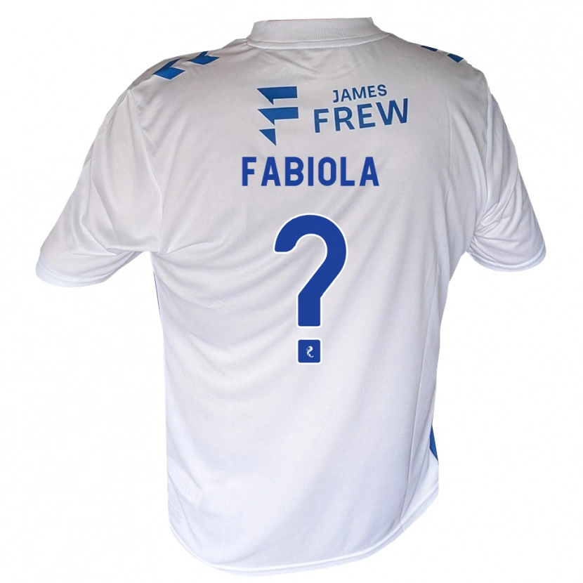 Danxen Dames Fabiola Sanchez #0 Koningsblauw Wit Thuisshirt Thuistenue 2026/27 T-Shirt België